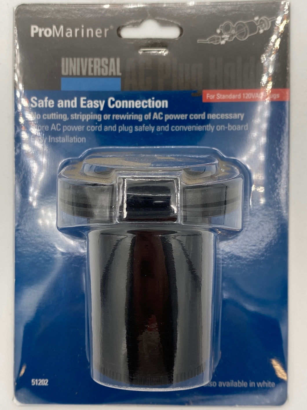 ProMariner Universal AC Plug Holder 001-51202 – Sherwood Powersports &  Marine