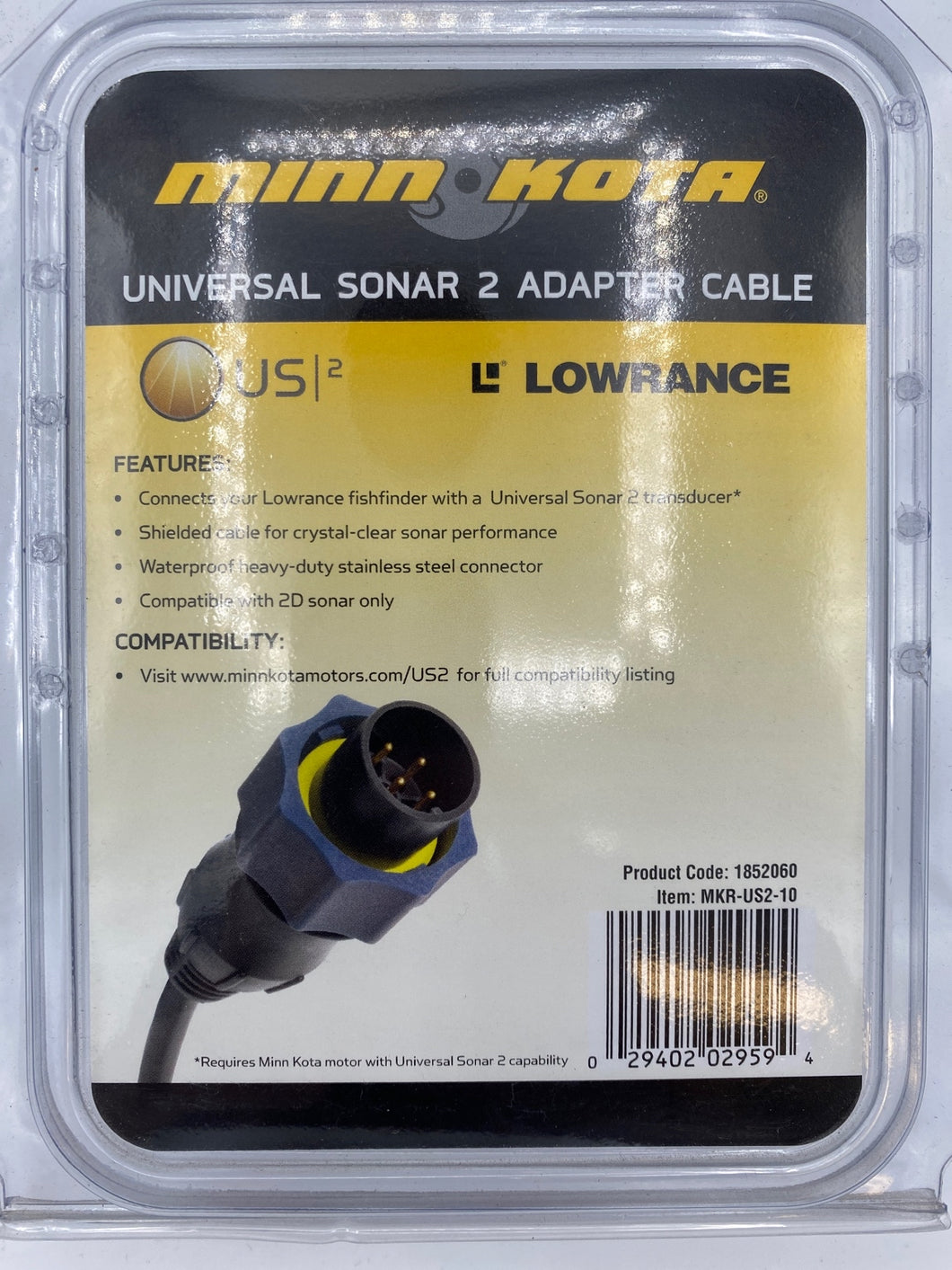 Minn Kota Universal Sonar 2 Adapter Cable 718-52060