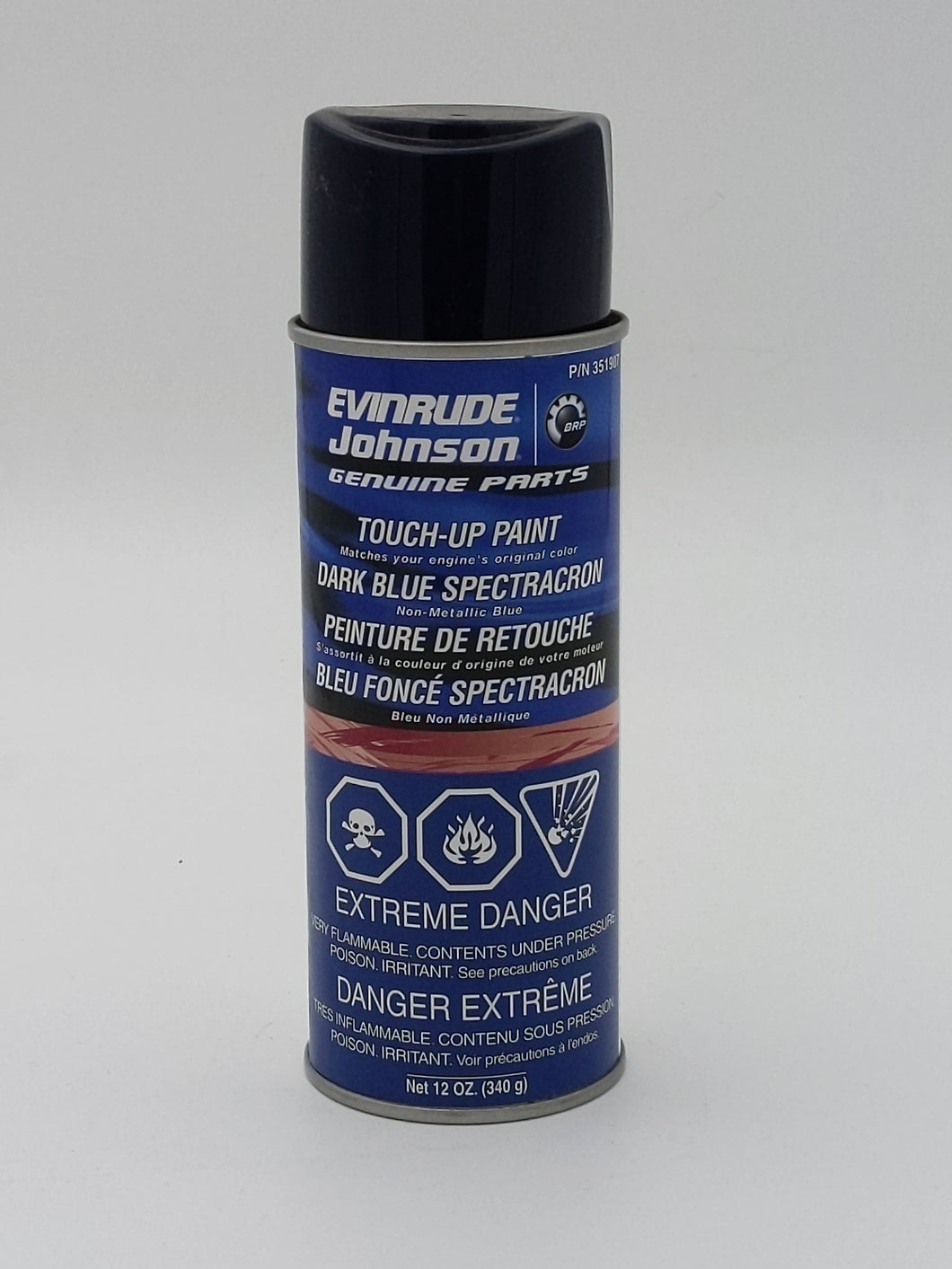 Evinrude Johnson Dark Blue Spectracron Touch-Up Paint  0351907