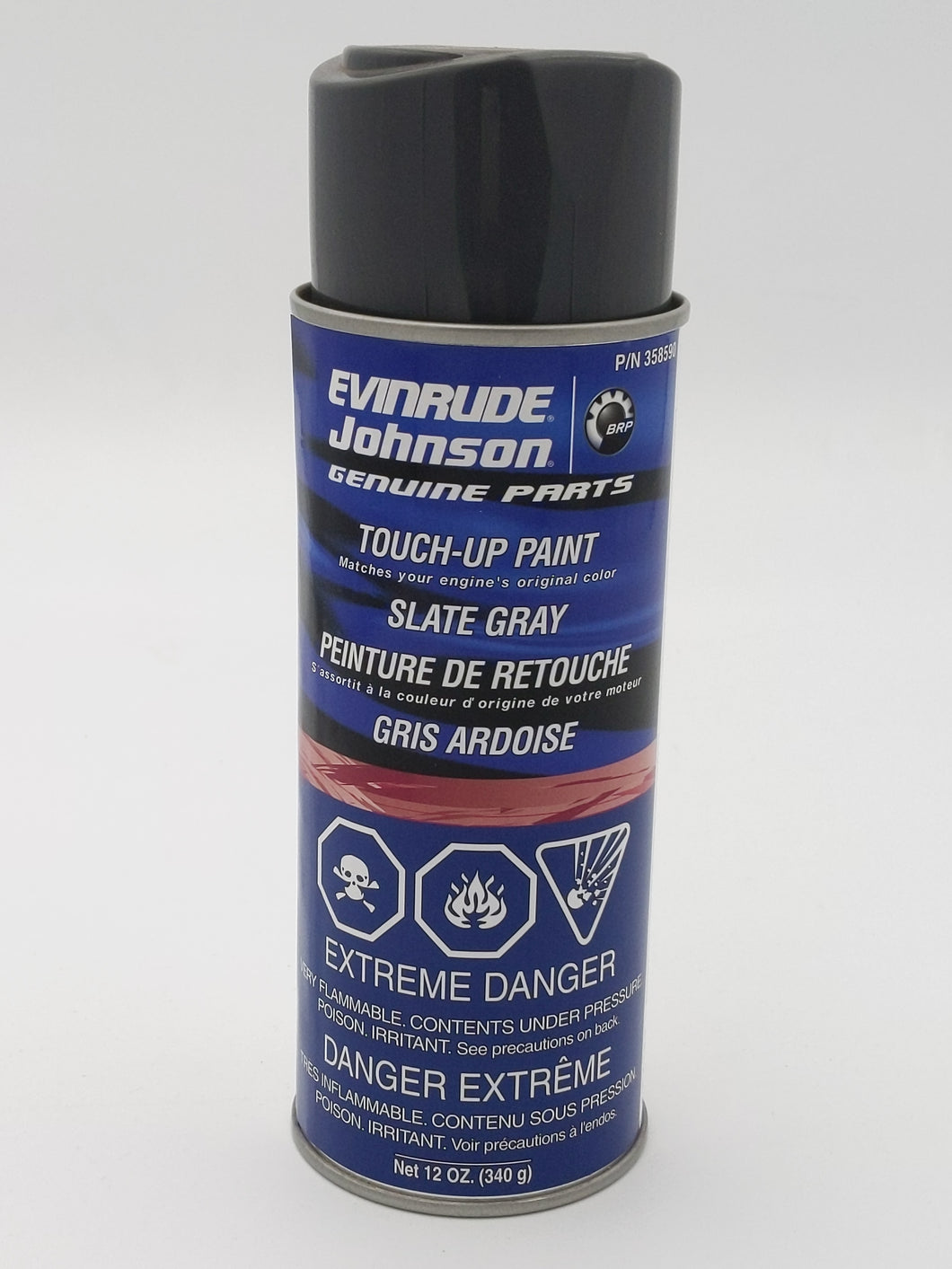Evinrude Johnson Slate Gray Touch-Up Paint  0358590