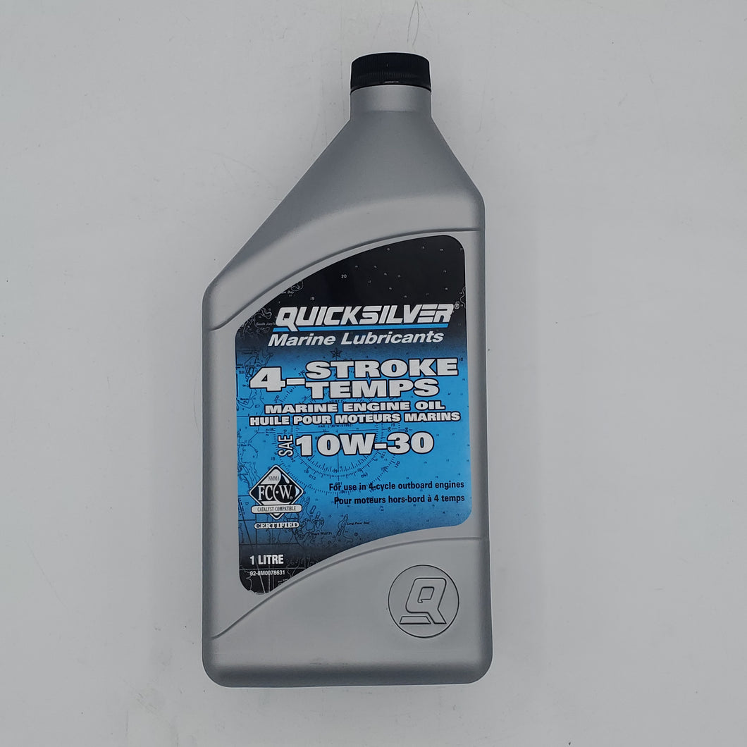 Quicksliver 10W-30 Marine Engine Oil 8M0078631