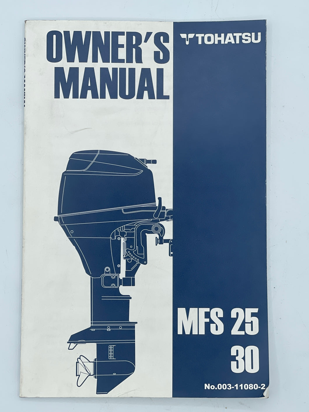 Tohatsu Owners manual MFS25B/30B EFI 003110802