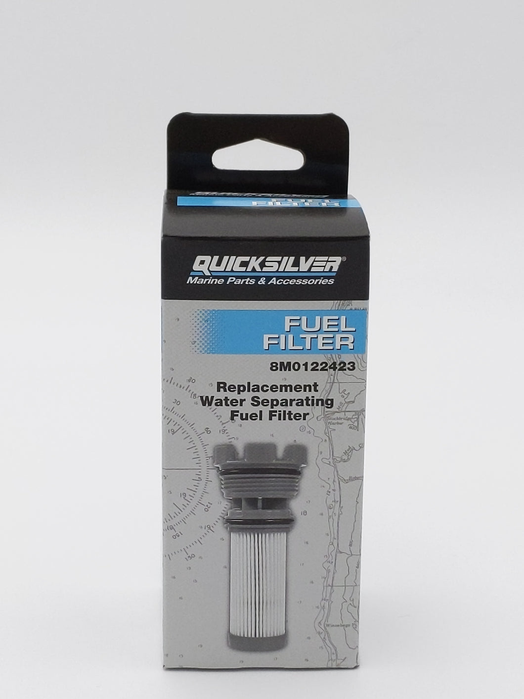 Quicksilver  Replacement Water Separating Fuel Filter  8M0122423