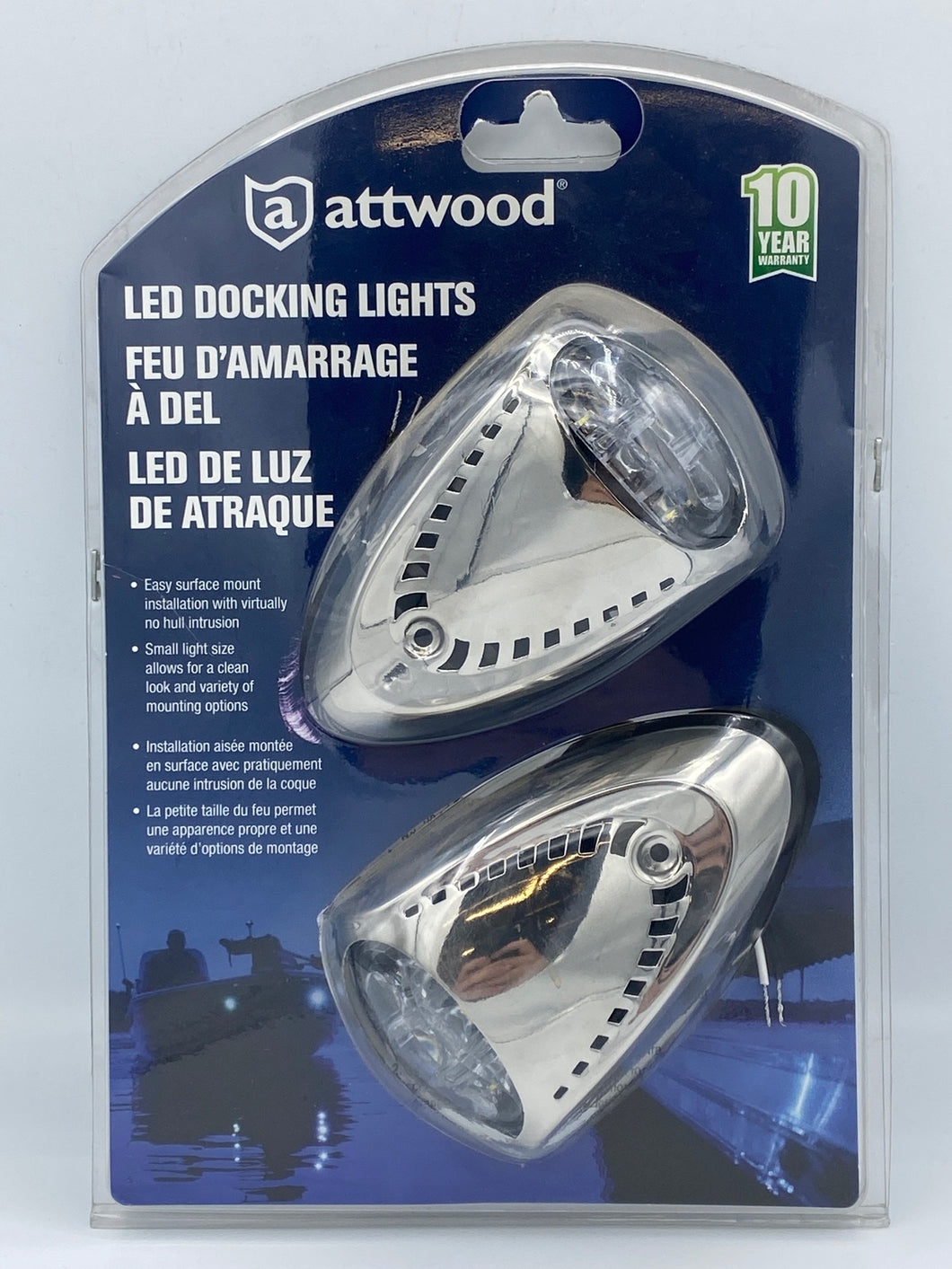 Attwood LED Docking Lights 6522SS7