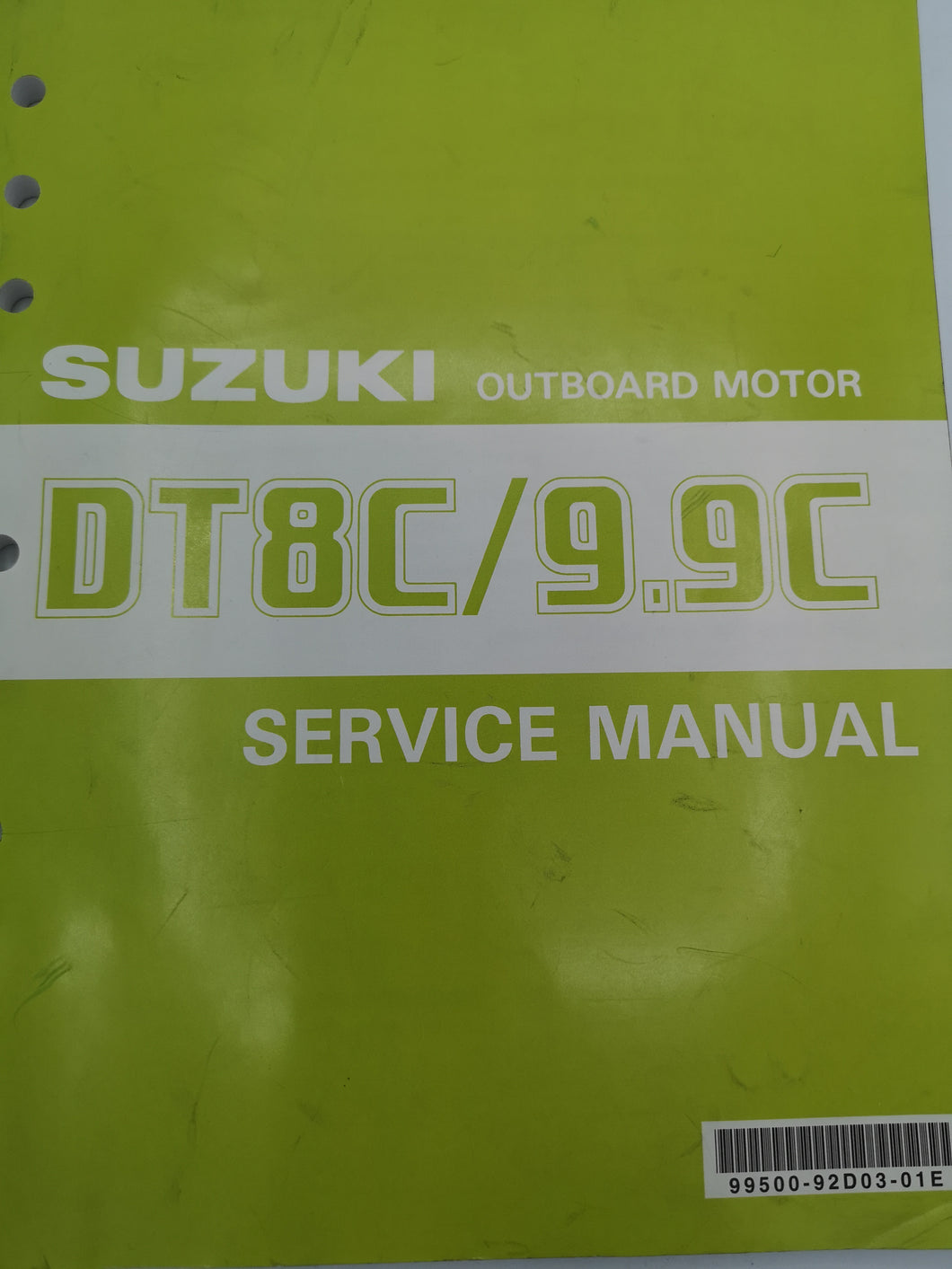 Suzuki Service Manual DT8C/9.9C 99500-92D03-01E